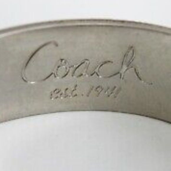 NWOT GORGEOUS COACH BRACELET IN TRIBAL BLUES - Picture 3 of 4